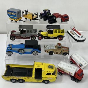 Matchbox Yesteryear Lot Mercedes Benz Rolls Royce Gas Tanker Chevron Hovercraft